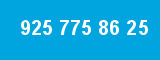 925 775 86 25